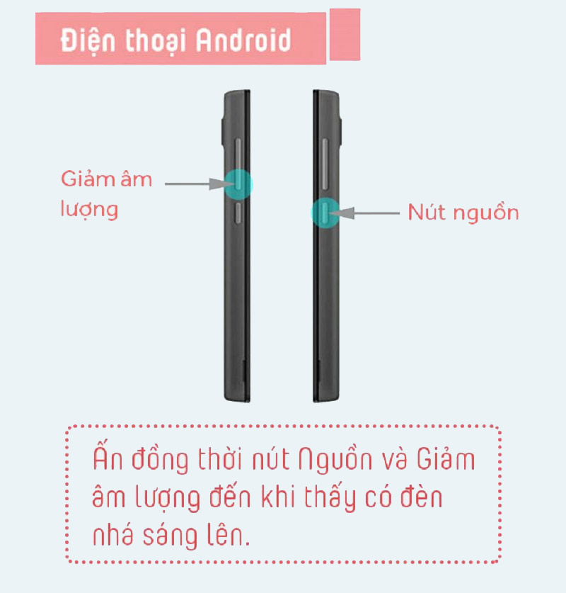 chụp màn hình story facebook trên điện thoại android