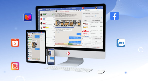 Vpage.nhanh.vn là phần mềm quản lý chat đa kênh tốt